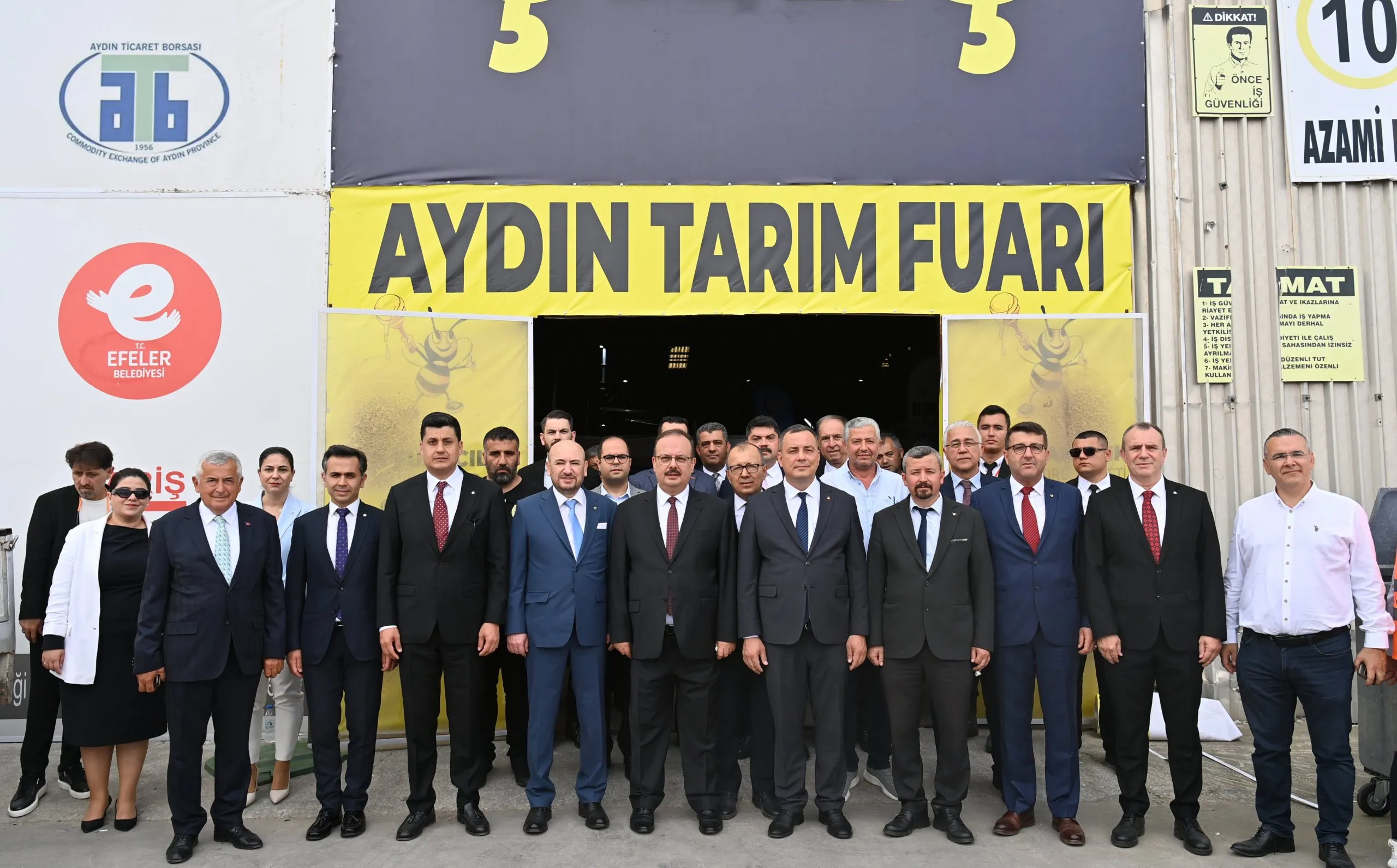 Efeler'de Tarım Fuarı'nın açılışı yapıldı