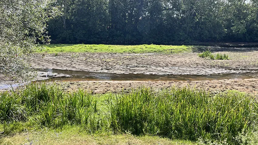 Tunca Nehri'nde kuraklık alarmı!